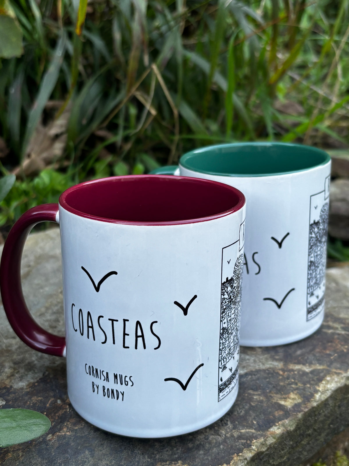 Festive Colours of Christmas Readymoney Cove Coasteas Mug