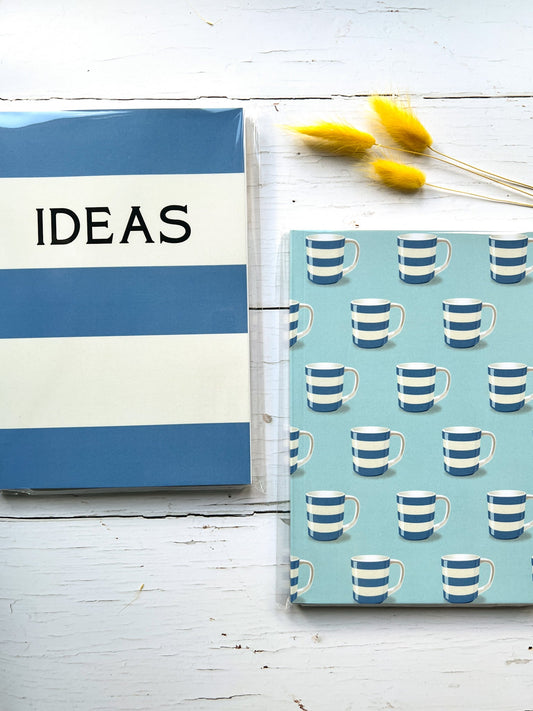 Cornish Stripes Notebooks - Readymoney Beach Shop