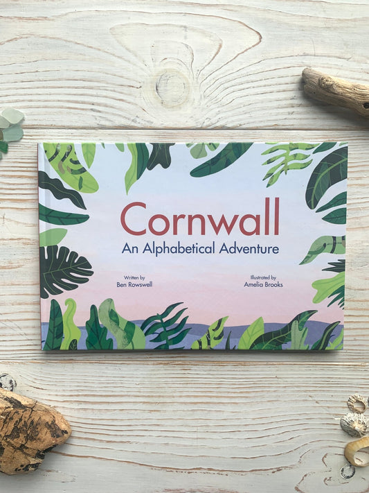 Cornwall An Alphabetical Adventure educational Cornish gift for toddlers and early learning
