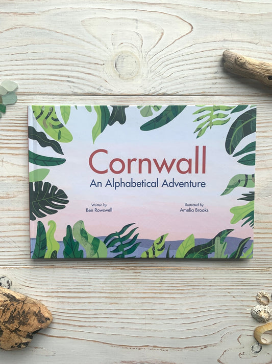 Cornwall: An Alphabetical Adventure, Illustrated Book - Readymoney Beach Shop