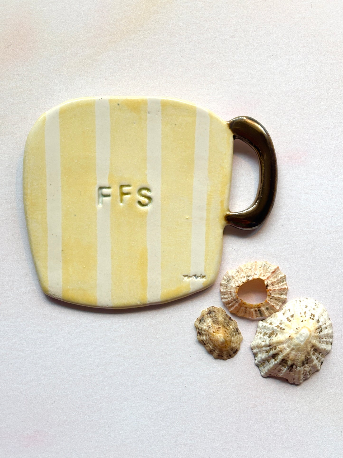 Cup of Swears Handmade Ceramic Magnets