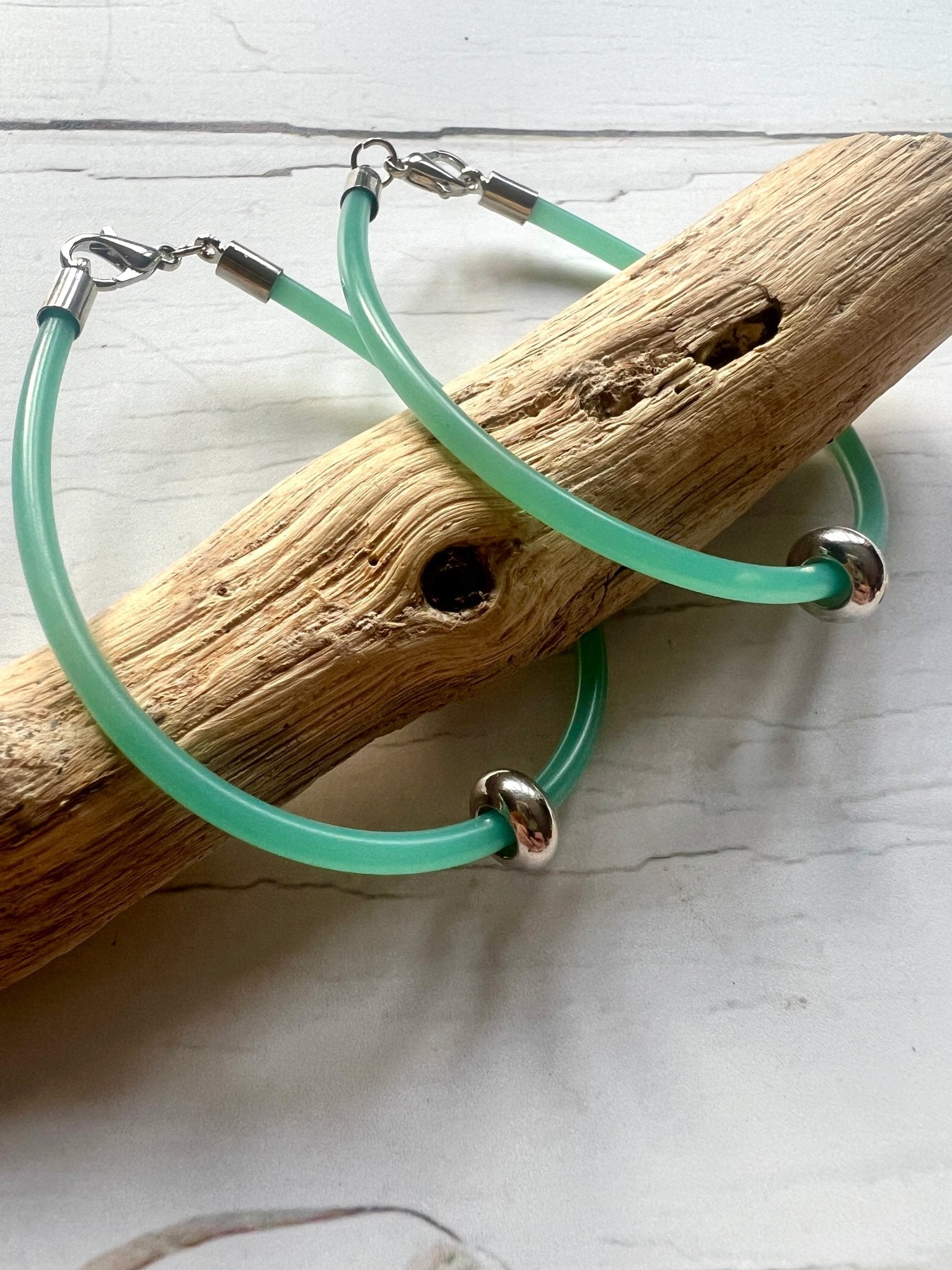 Fishing Net Fragment Bangle Bracelets - Readymoney Beach Shop