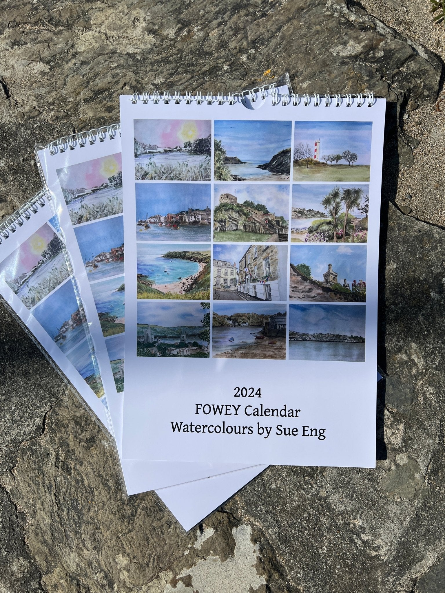 Fowey 2024 Calendar - Readymoney Beach Shop