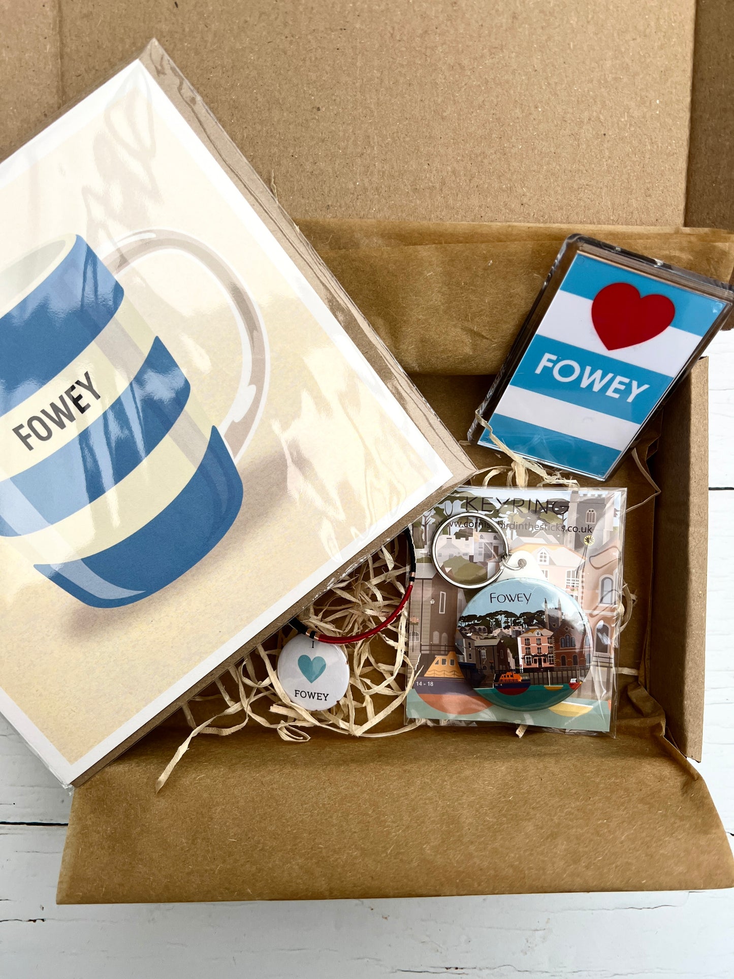 Fowey Joy Gift Box, from Cornwall with love