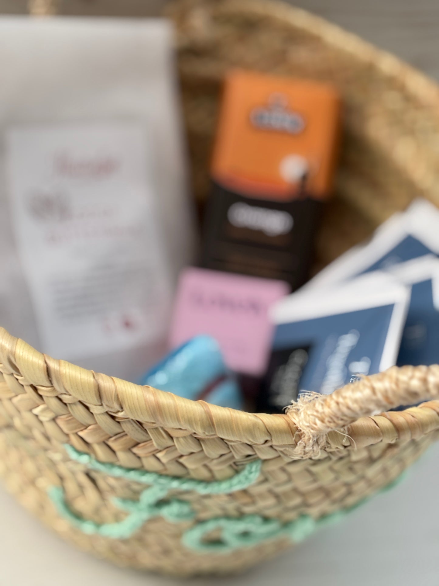 Mind the Shark Fowey Pamper Gift Basket