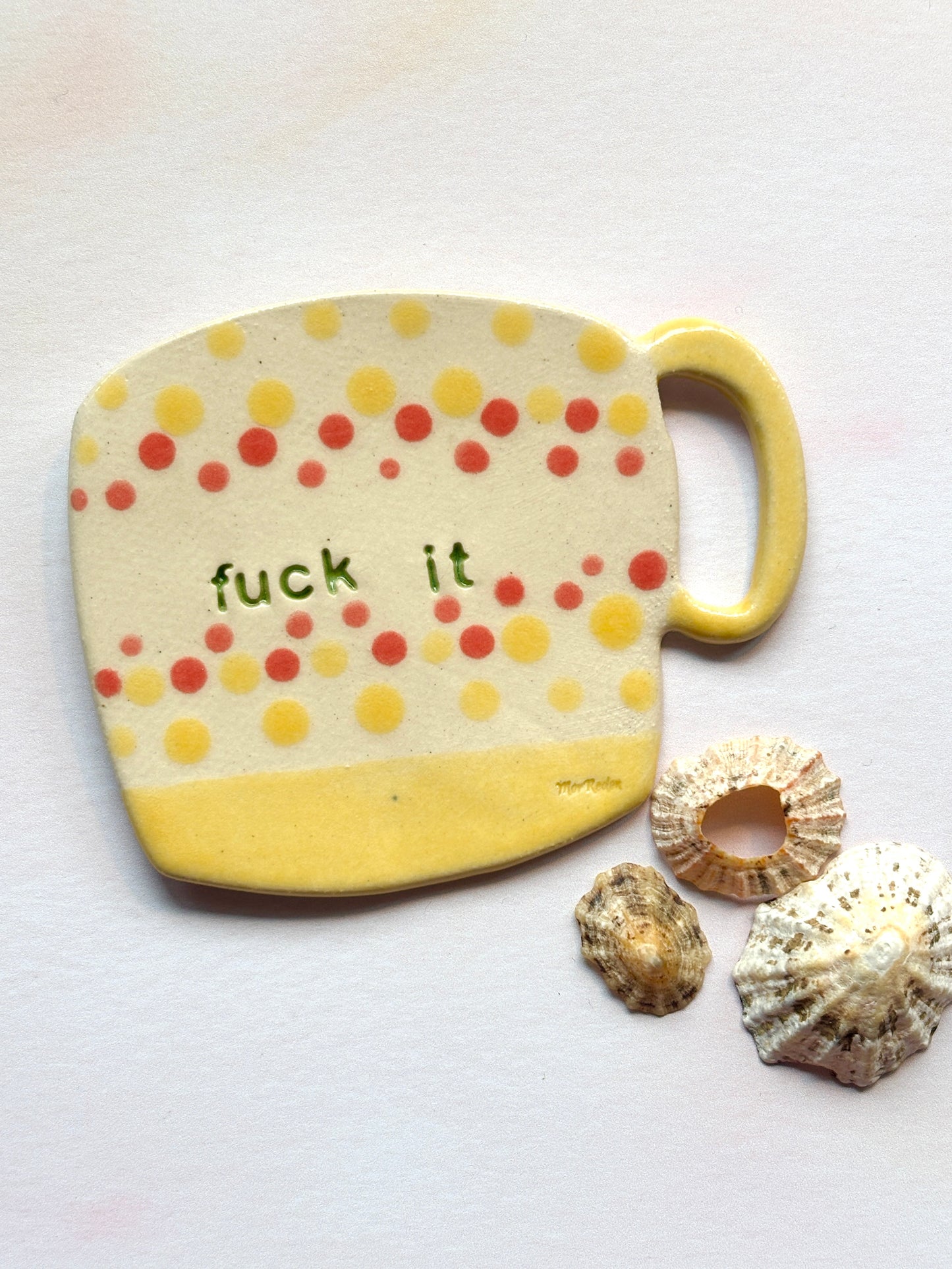 Cup of Swears Handmade Ceramic Magnets