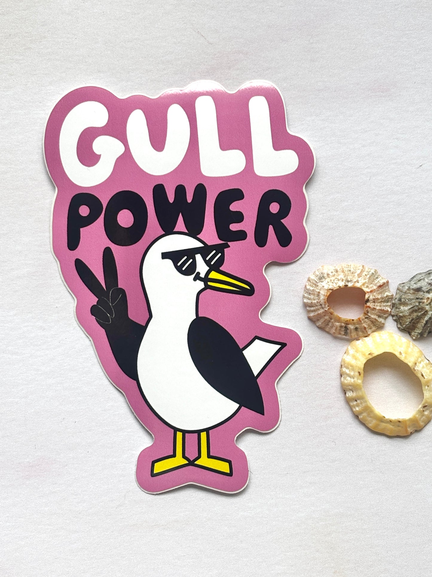 Gull Life: Big Shiny Seagull Sticker Collection