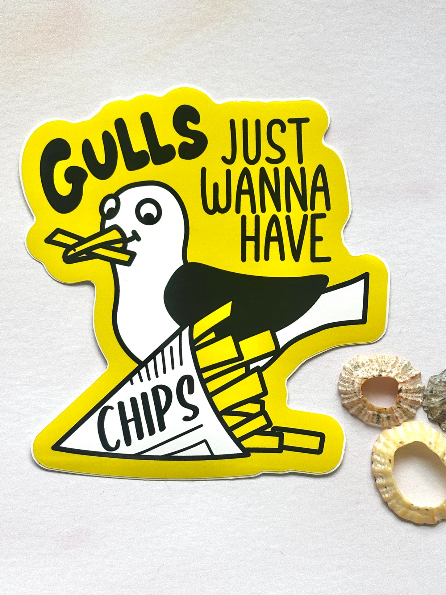Gull Life: Big Shiny Seagull Sticker Collection
