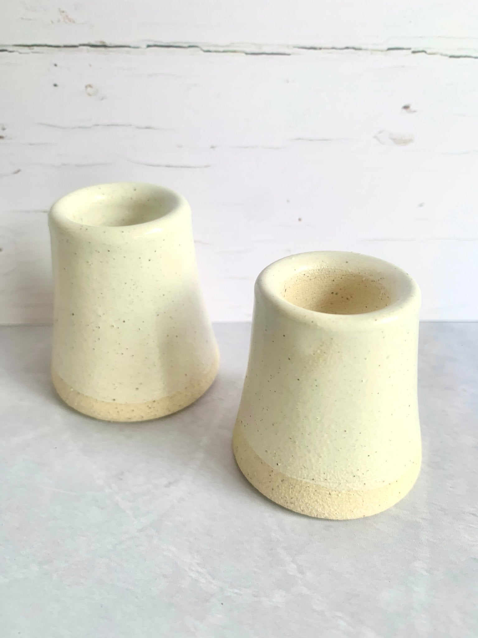 Handmade Stoneware Candle Holder - Readymoney Beach Shop