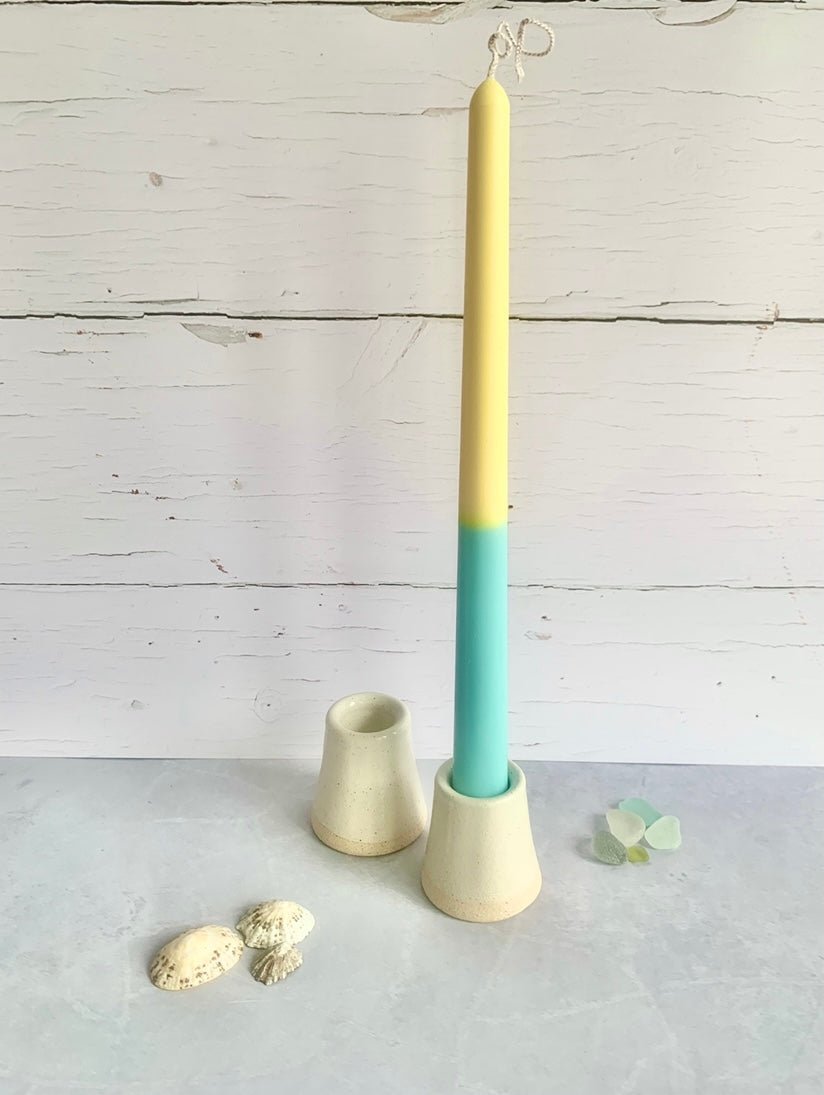 Handmade Stoneware Candle Holder - Readymoney Beach Shop