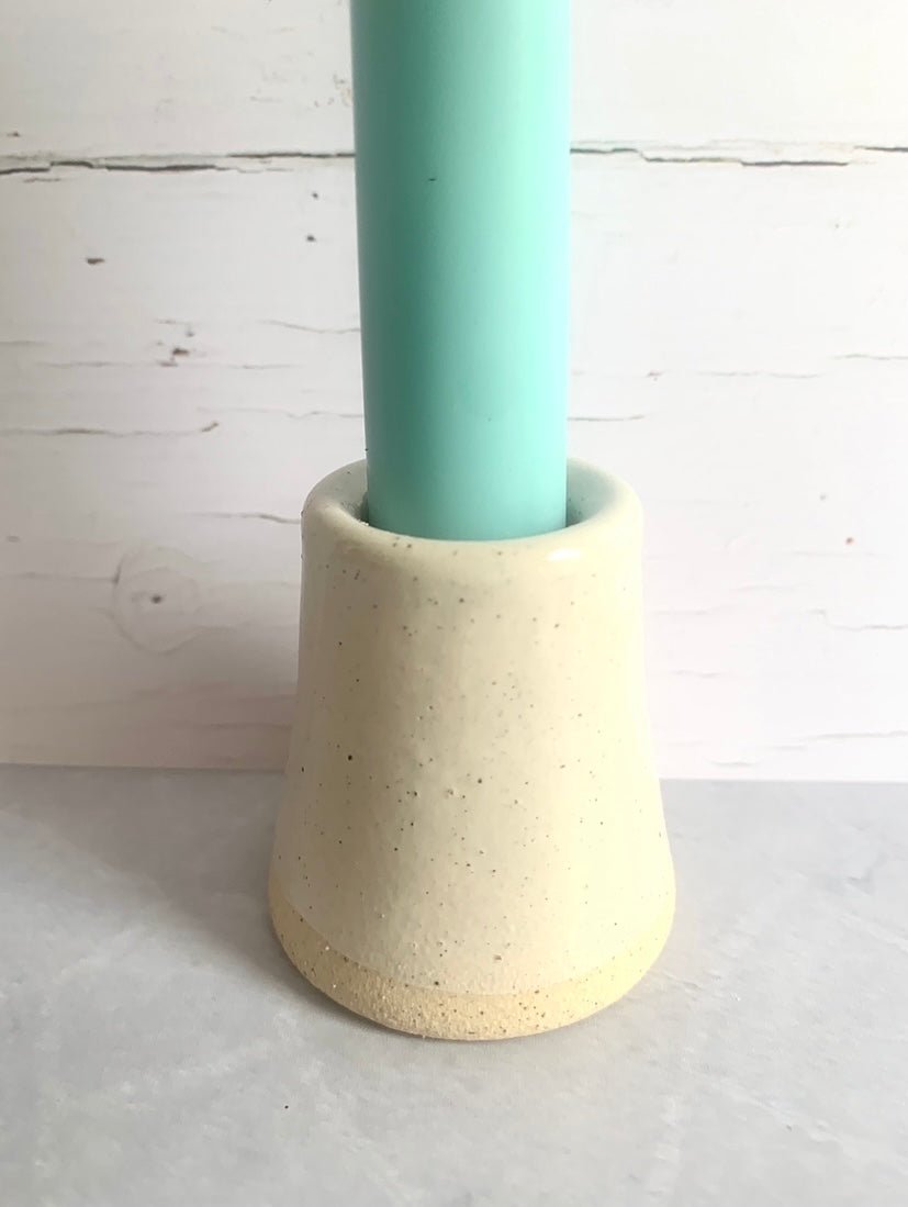 Handmade Stoneware Candle Holder - Readymoney Beach Shop