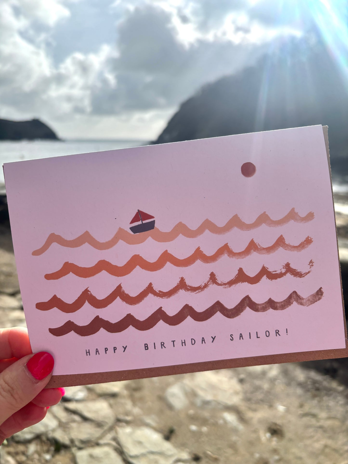 Happy Birthday Sailor Greetings Card