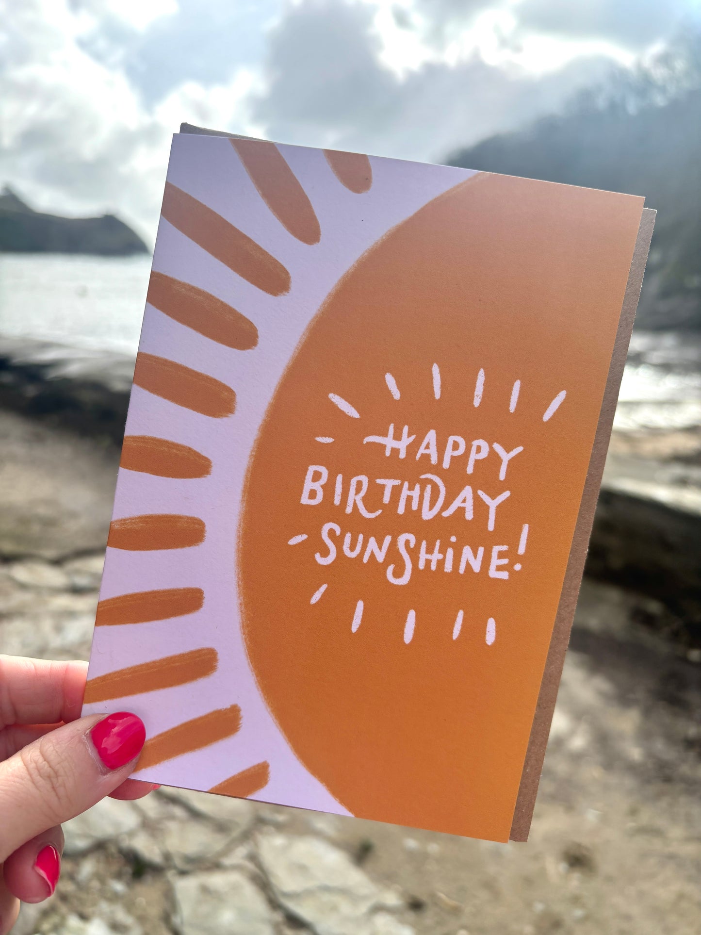 Happy Birthday Sunshine Greetings Card