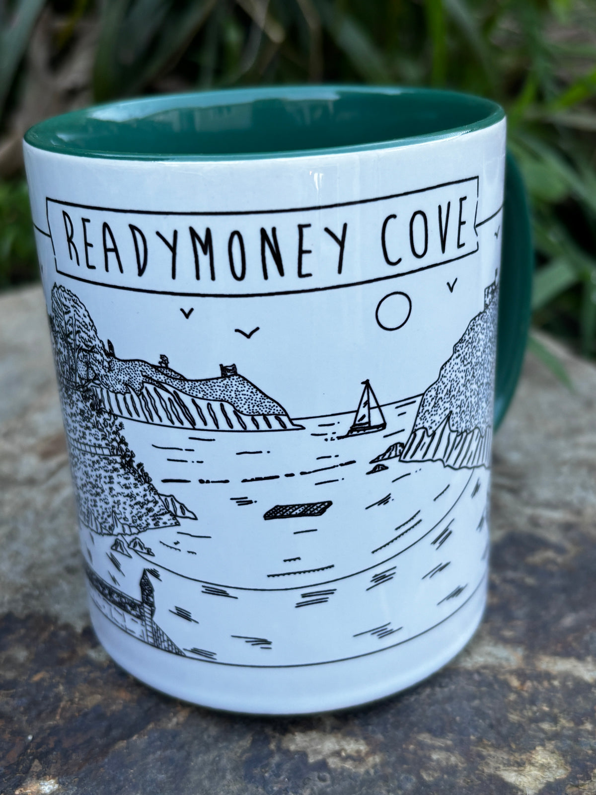 Festive Colours of Christmas Readymoney Cove Coasteas Mug