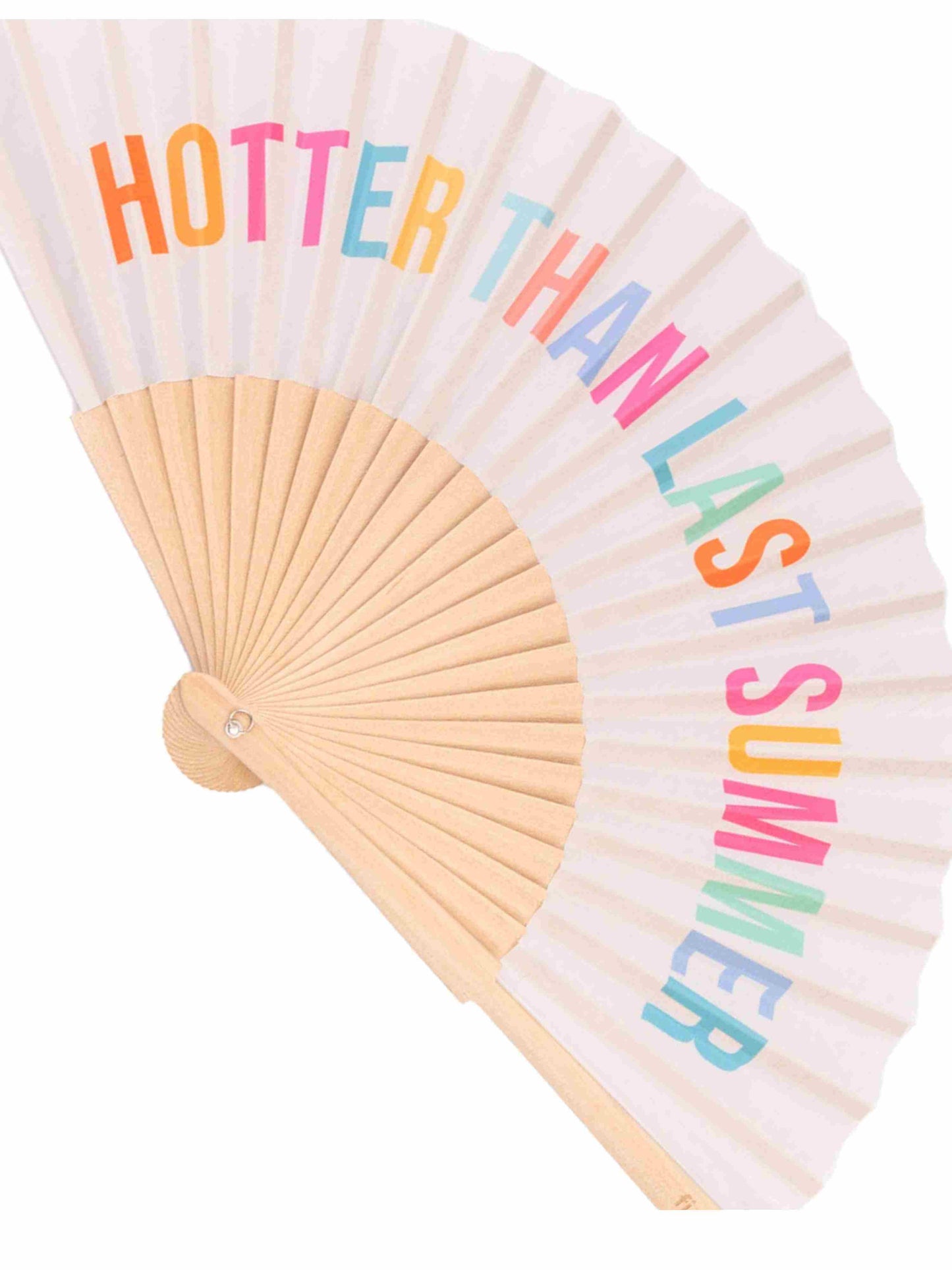 Hotter Than Last Summer Folding Fabric Fan