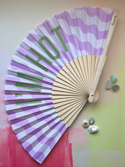 I'm Hot Folding Fan