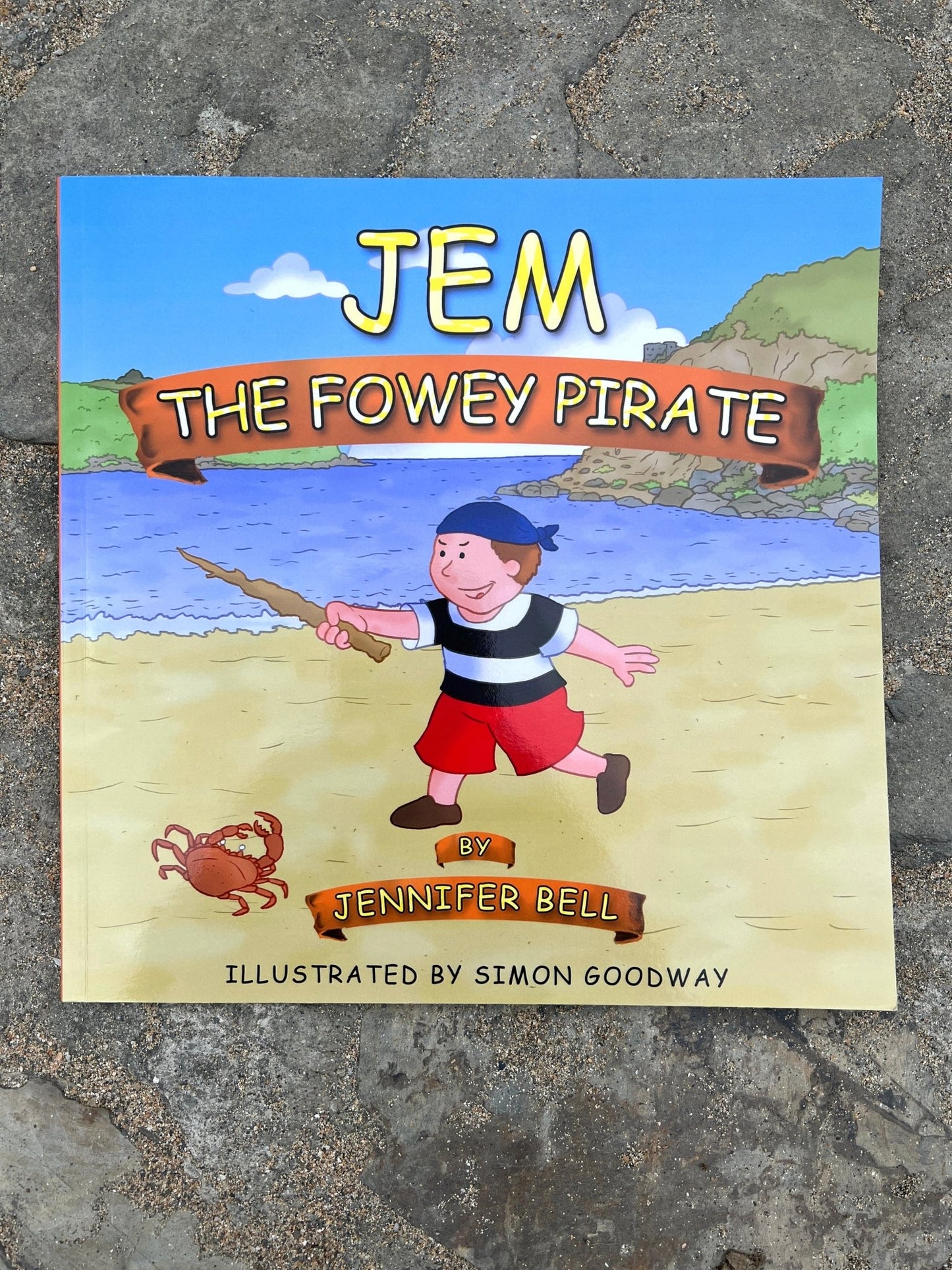Jem the Fowey Pirate Children's Book - Readymoney Beach Shop
