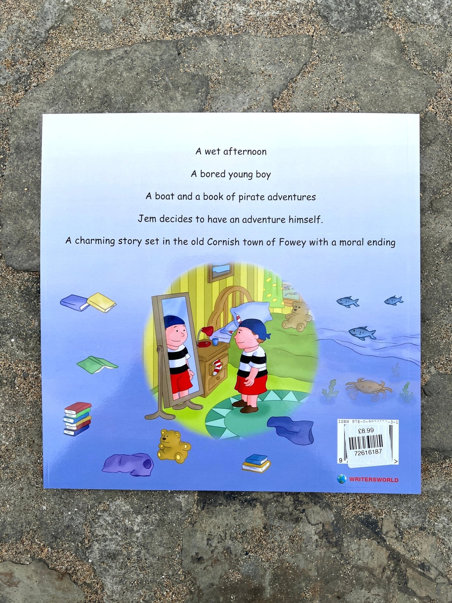 Jem the Fowey Pirate Children's Book - Readymoney Beach Shop