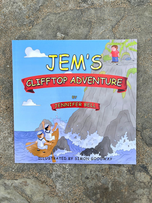 Jem's Clifftop Adventure Children's Book - Readymoney Beach Shop