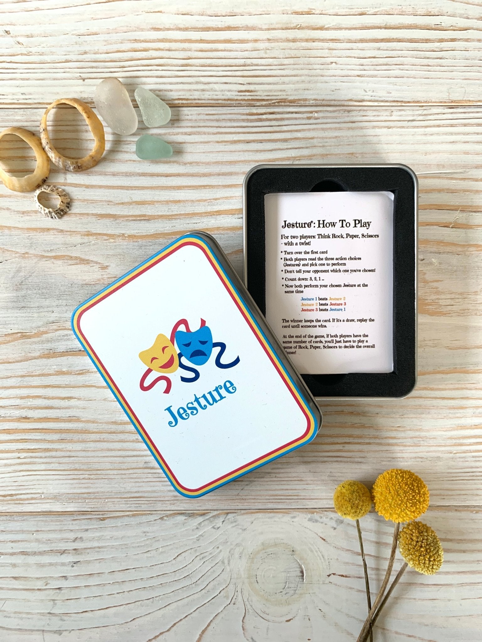 Jesture card game rules—fast-paced gesture duels for kids and adults, fun twist on rock, paper, scissors