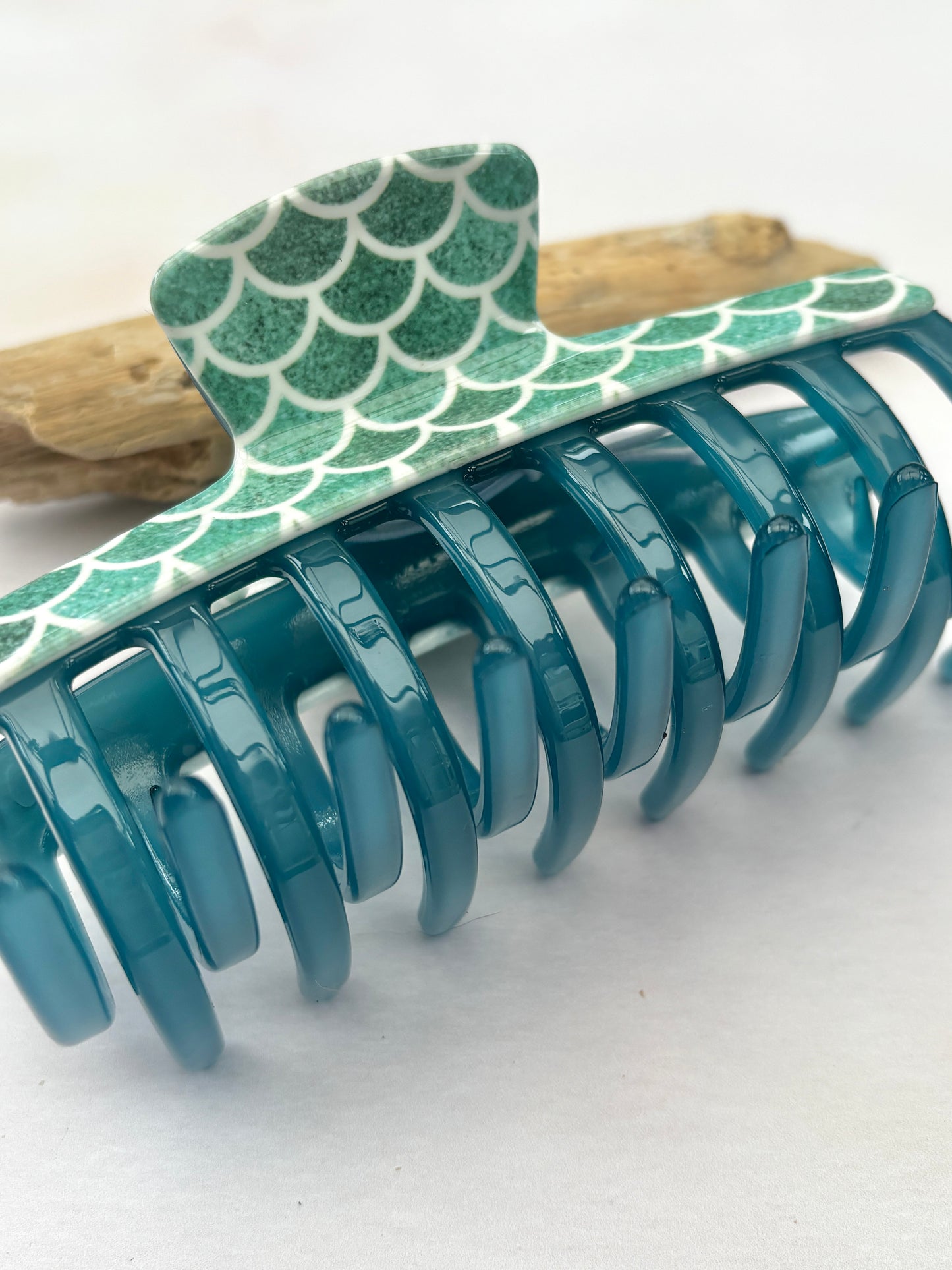 Mermaid Scales Pattern Hair Claw