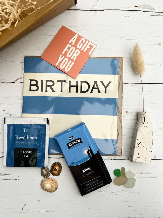 Mini Birthday Gift Box, from Cornwall with love - Readymoney Beach Shop