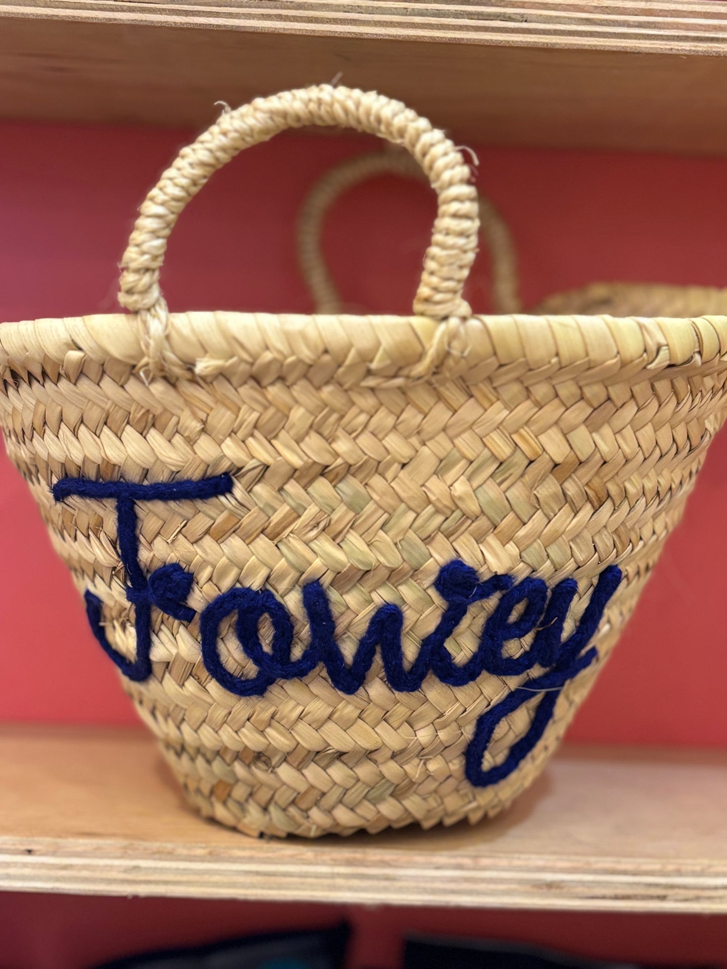 Fowey Mini Beach Basket Bag