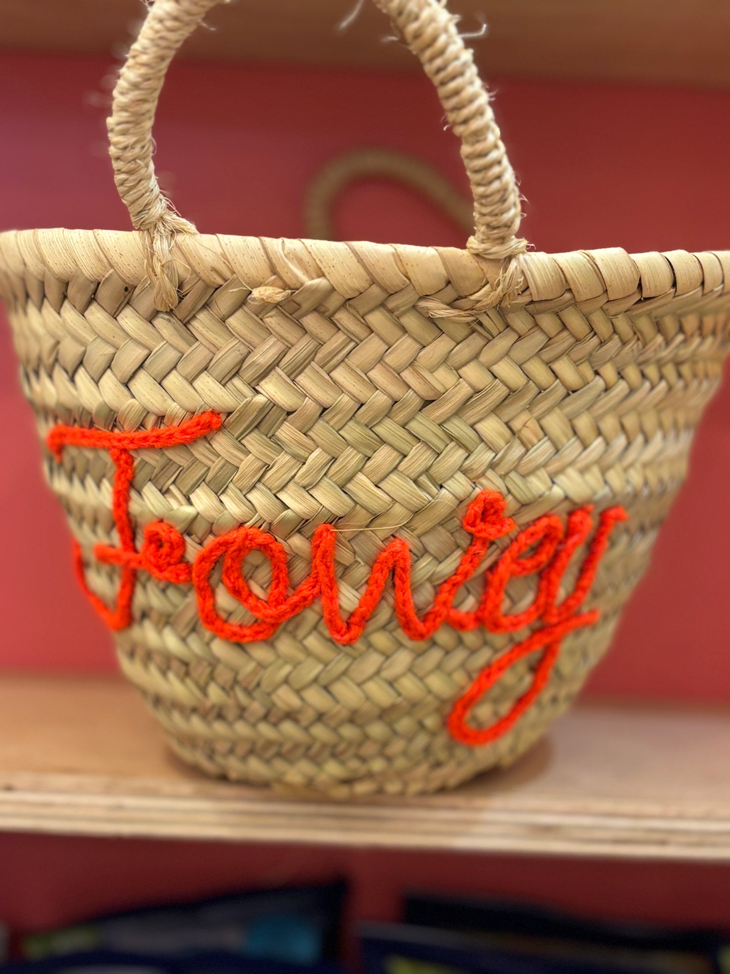 Fowey Mini Beach Basket Bag
