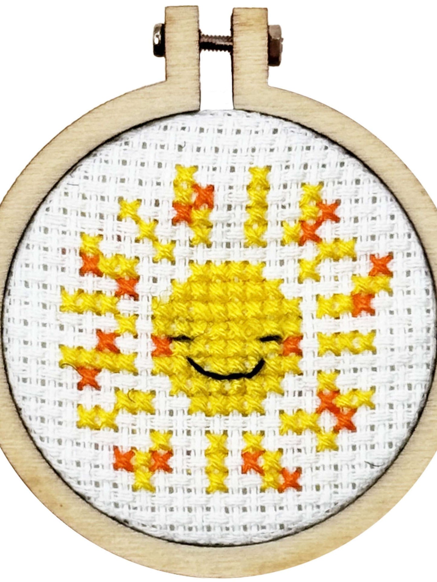 You are my Sunshine Mini Matchbox Cross Stitch Kit