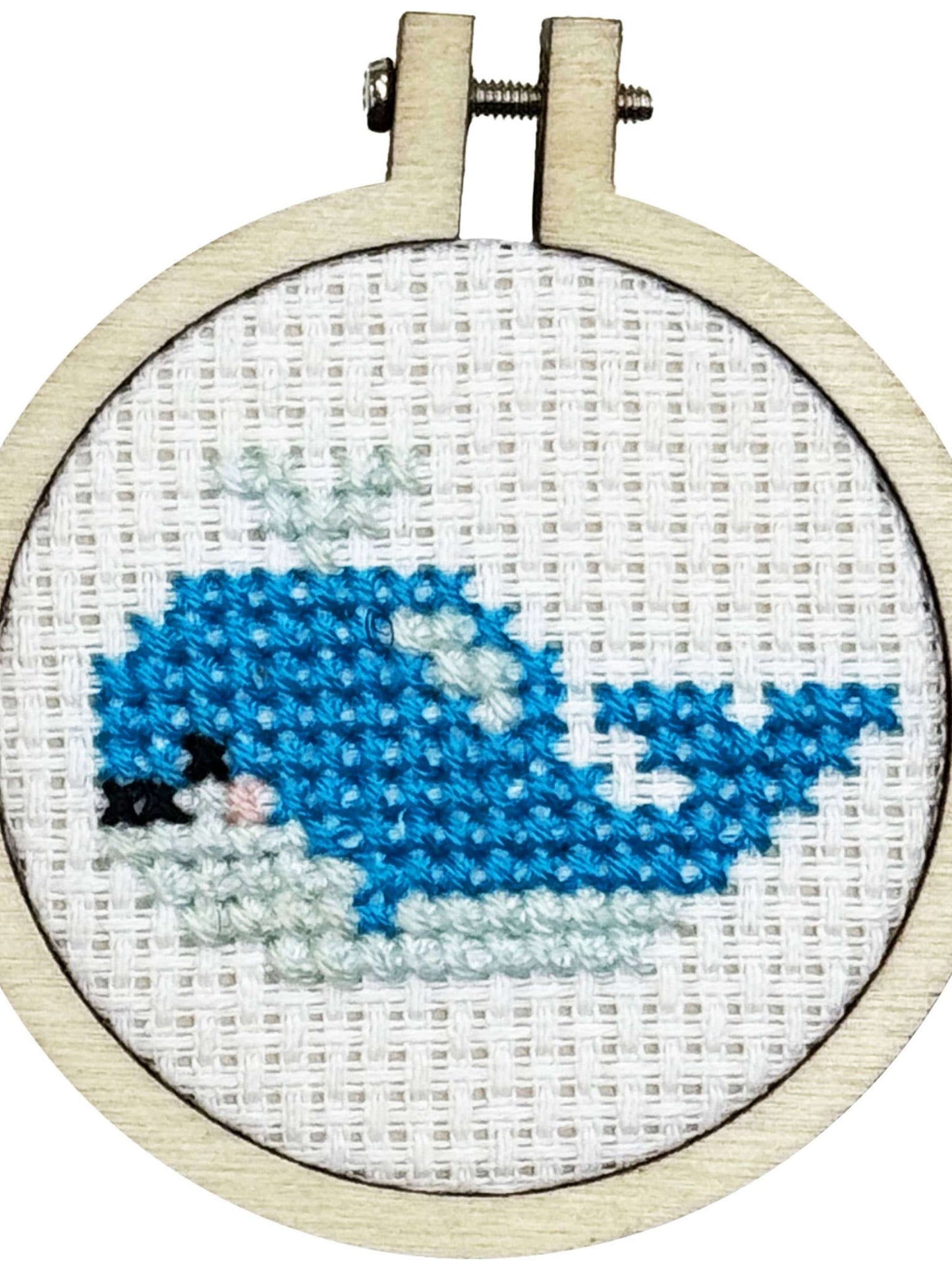 Whale Done! Mini Matchbox Cross Stitch Kit