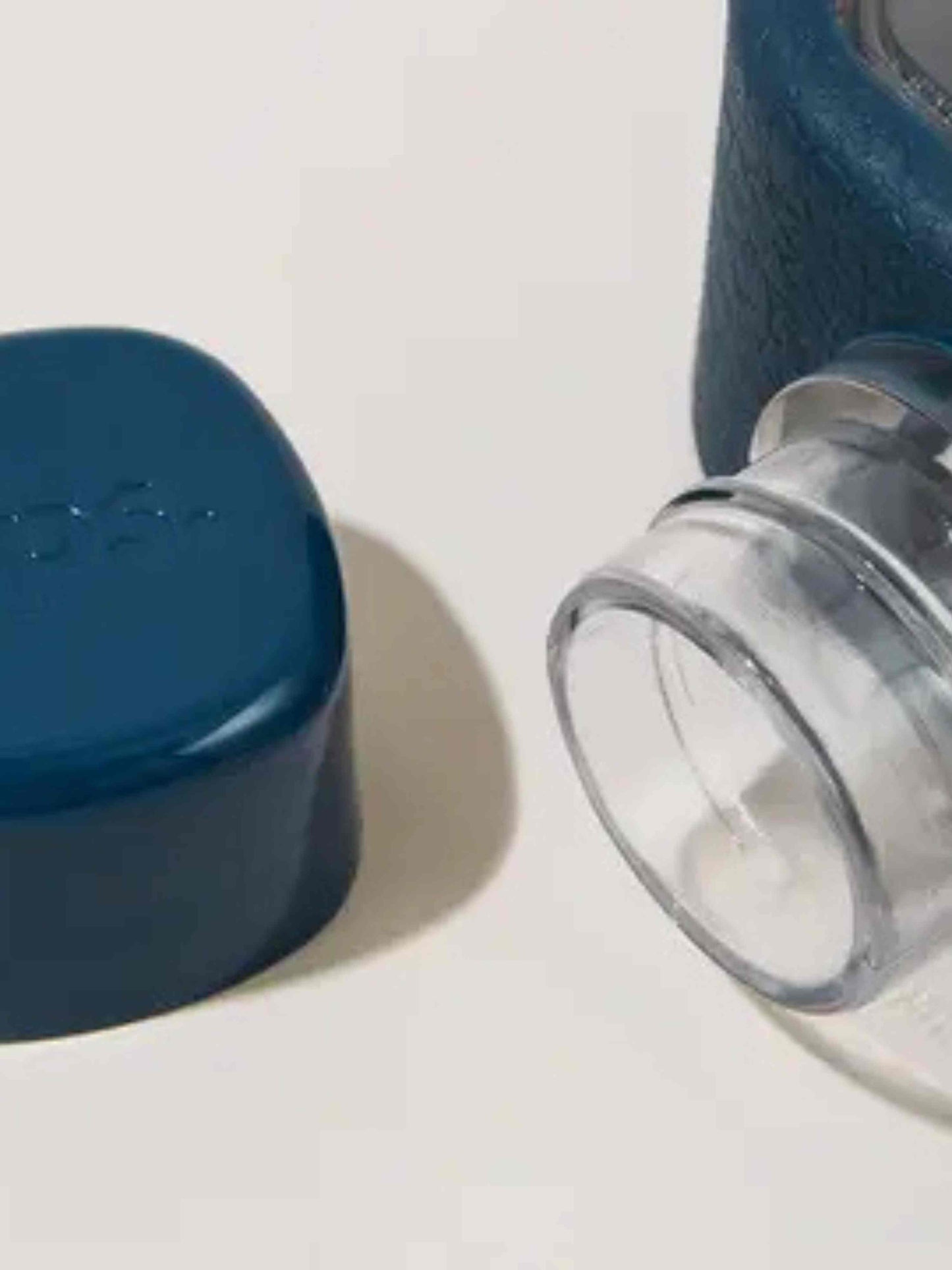 Space Blue Flat Water Bottle Flask