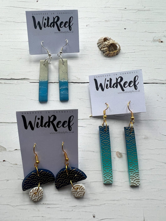 Ocean Inspired Statement Earrings - Readymoney Beach Shop