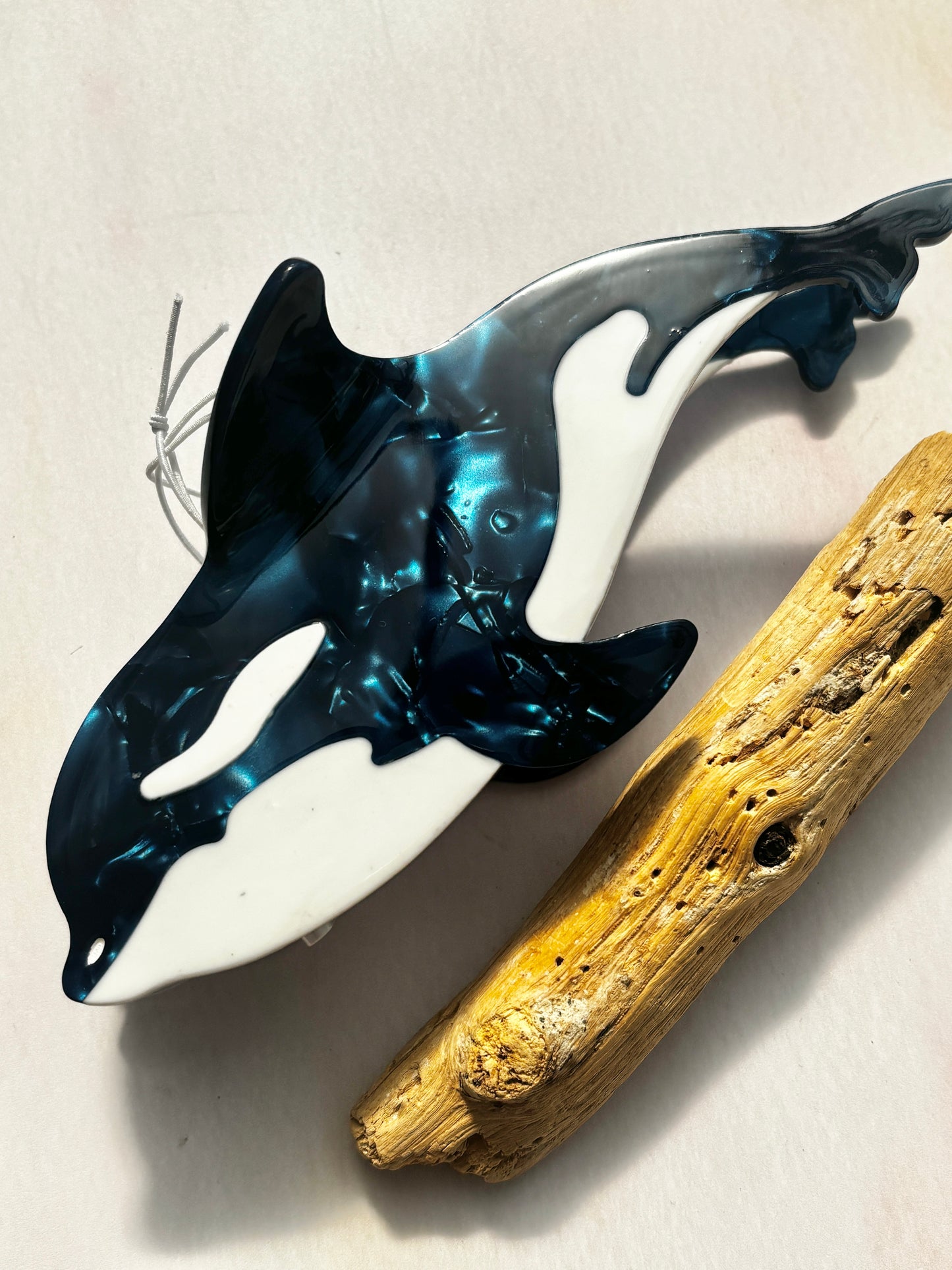 Orca Whale Claw Clip