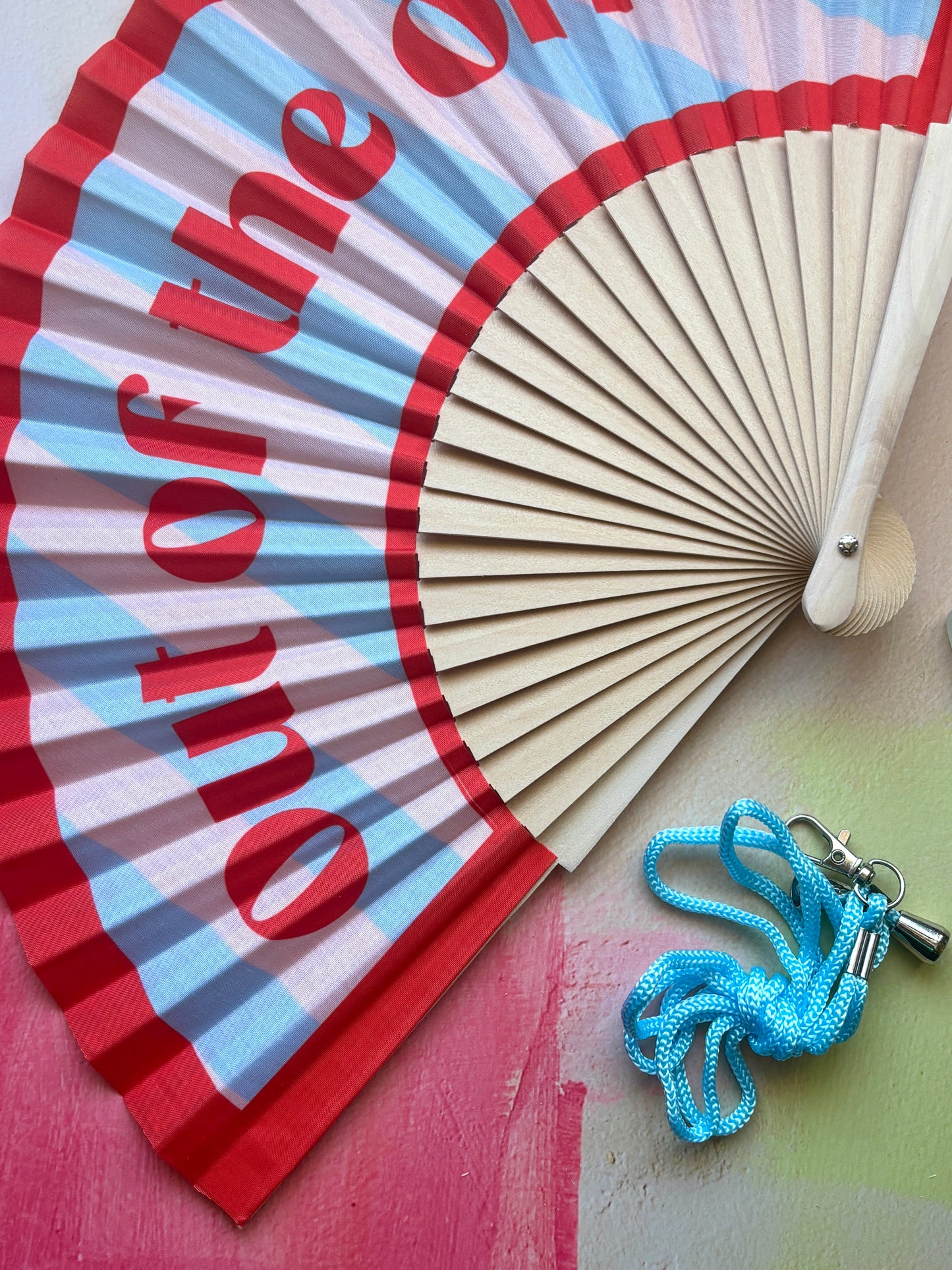 Out Of The Office Folding Fan