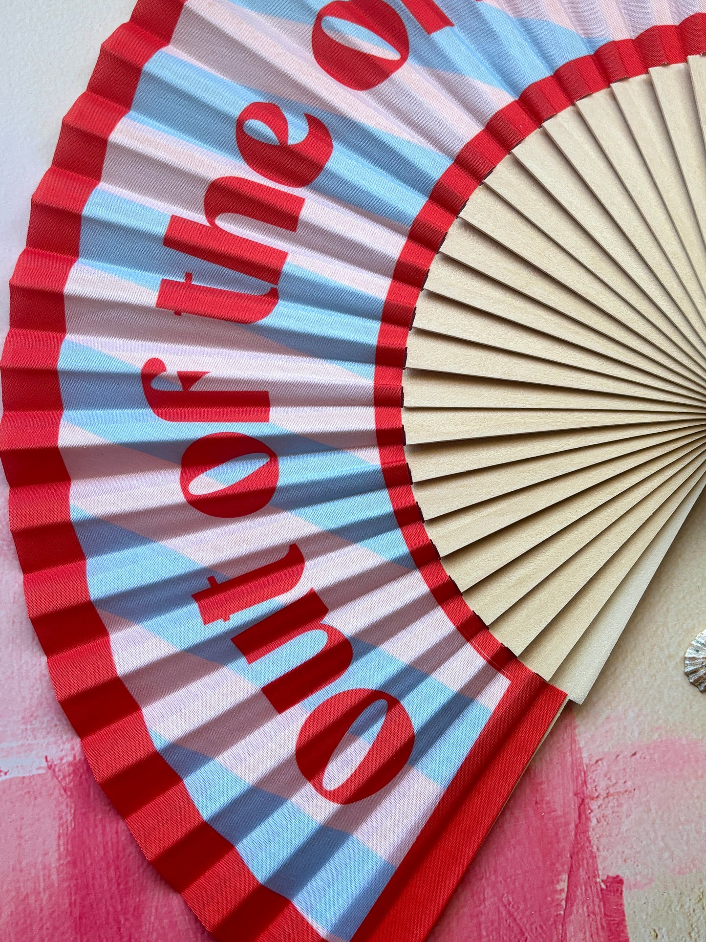 Out Of The Office Folding Fan