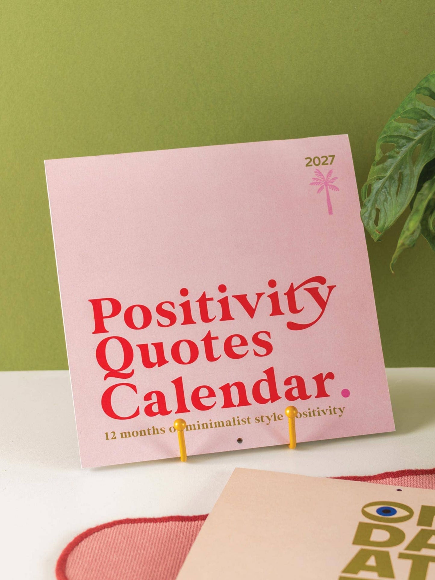2027 Positivity Quotes Compact Wall Calendar