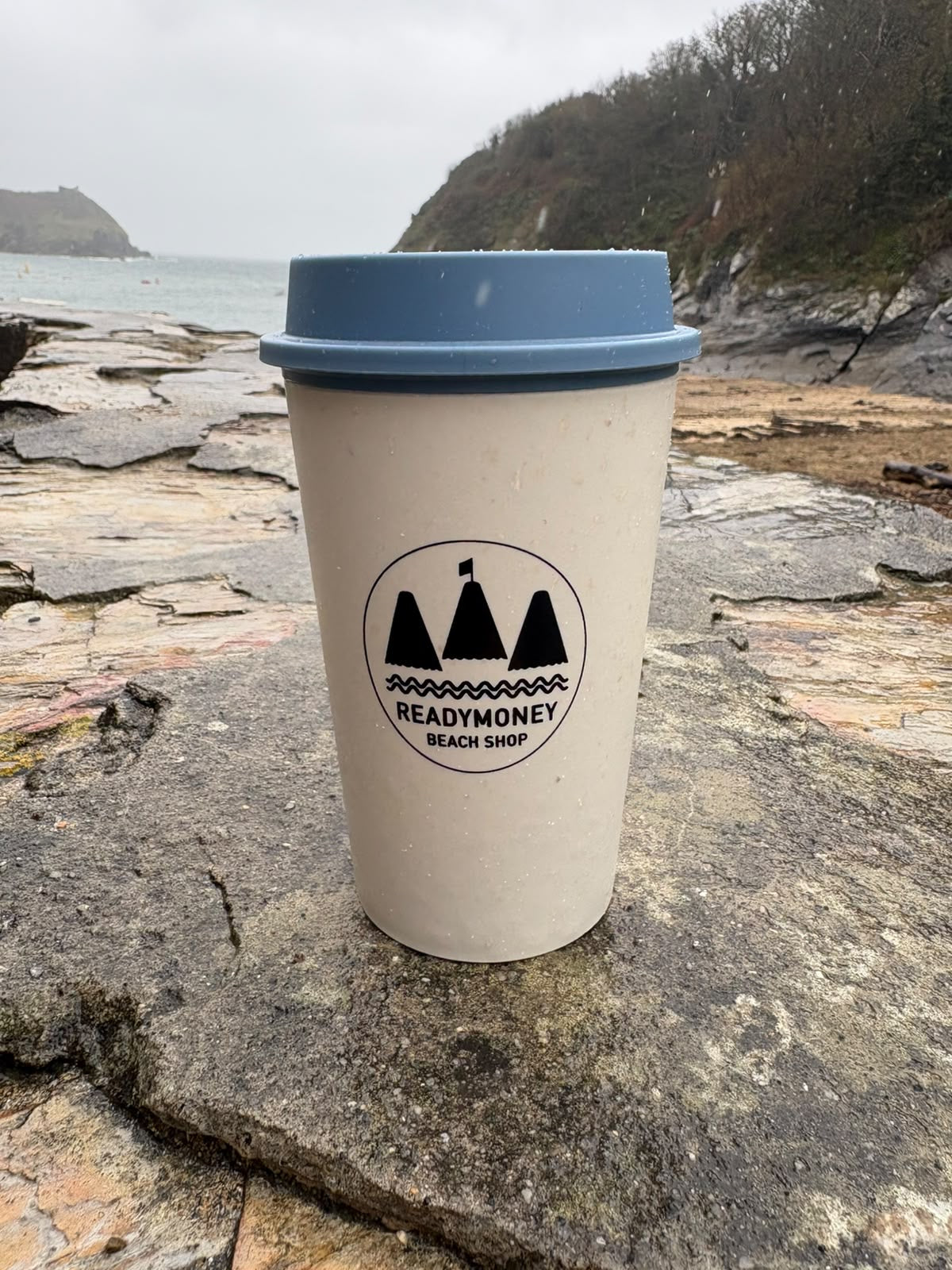 Readymoney Beach Shop Circular & Co NOW Cup - Reusable 12oz Coffee Cup made from used single use cups