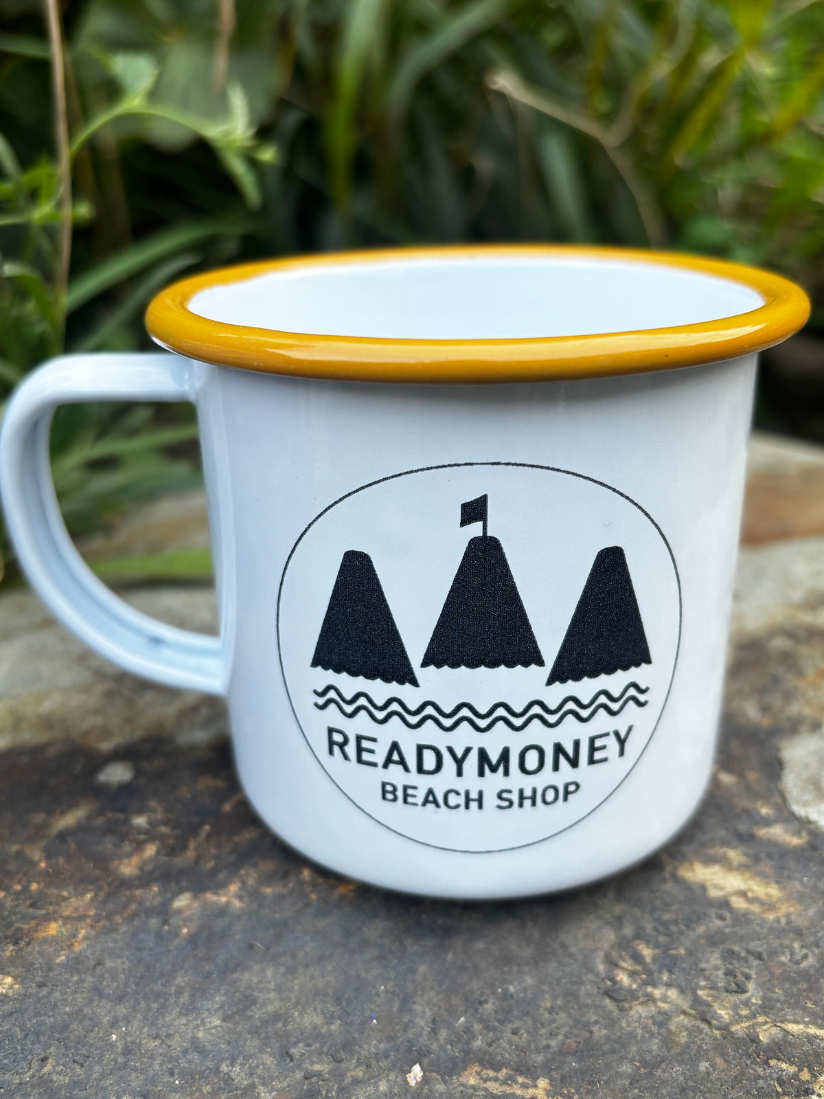 Readymoney Enamel Mug: now in 4 colours