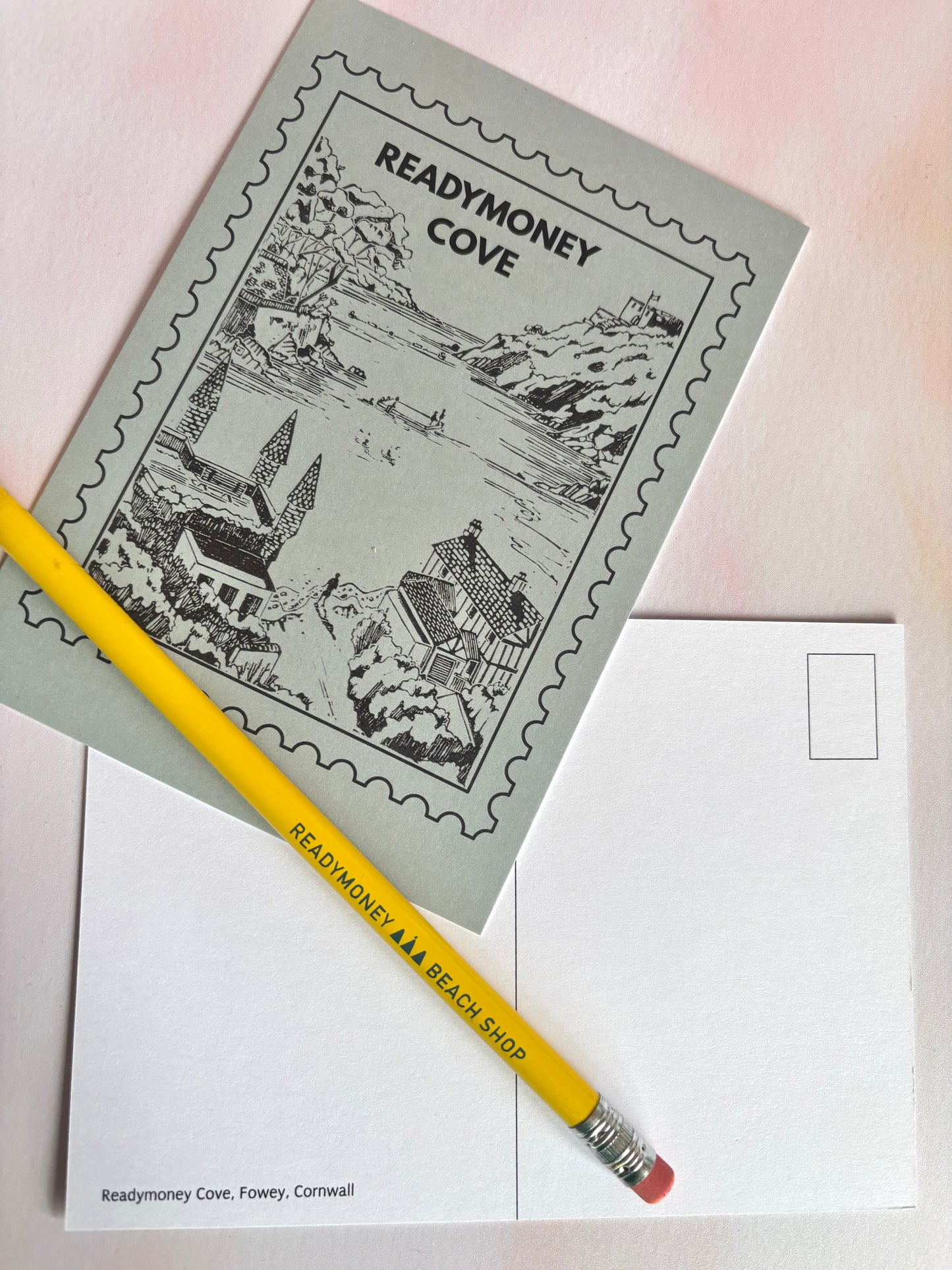 Readymoney Cove Stamp Design Postcard