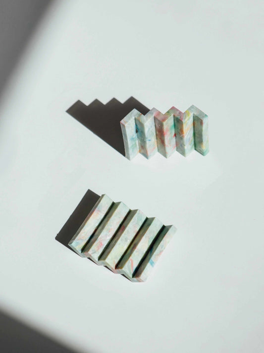 Recycled Plastic Zig Zag Soap Dish