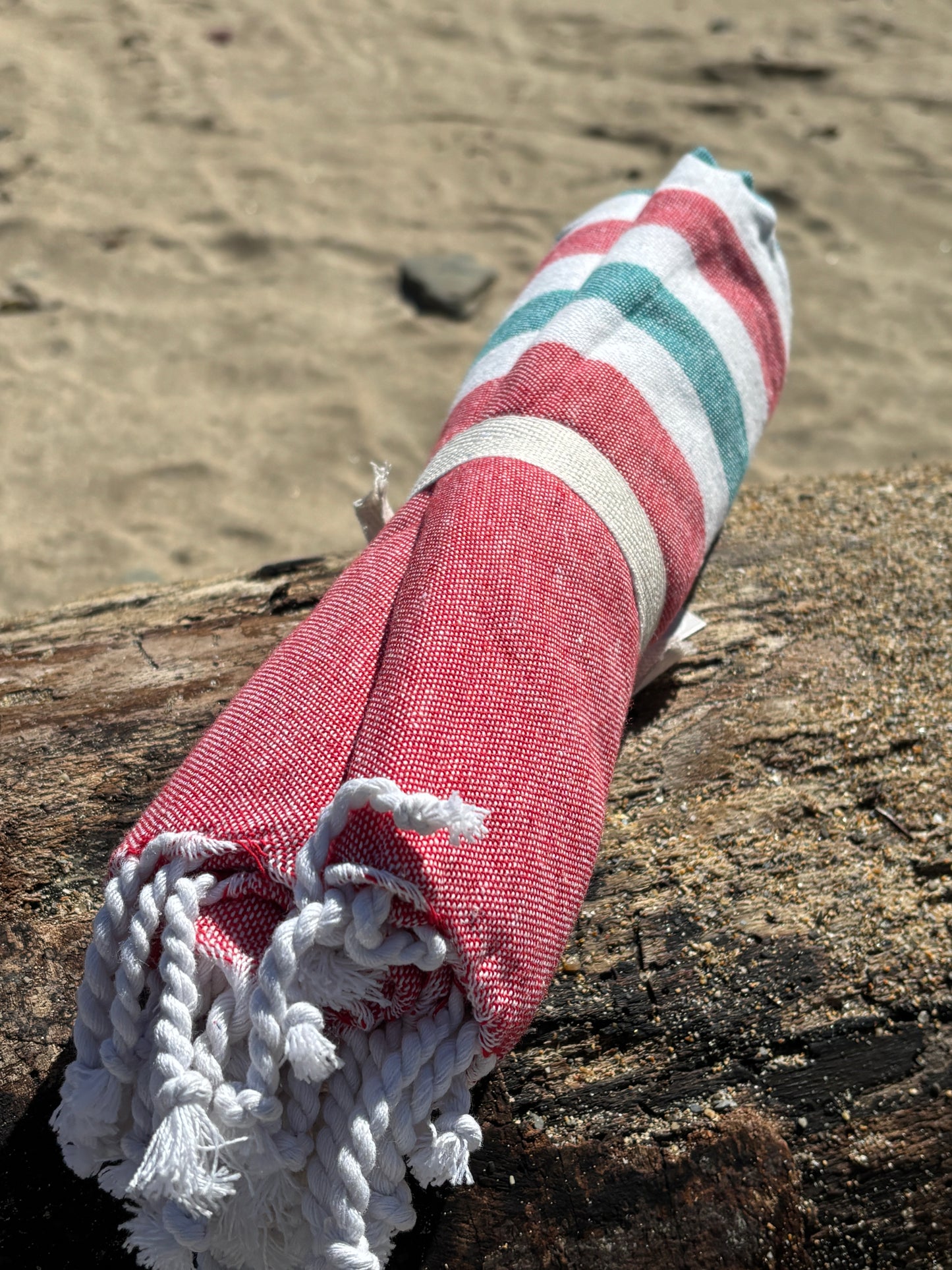 Summer Stripe Turkish Hammam Towel