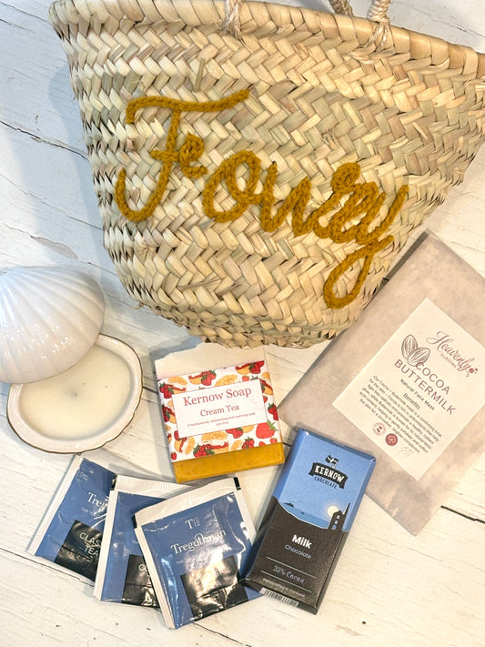 Relax With Love from Fowey Gift Basket