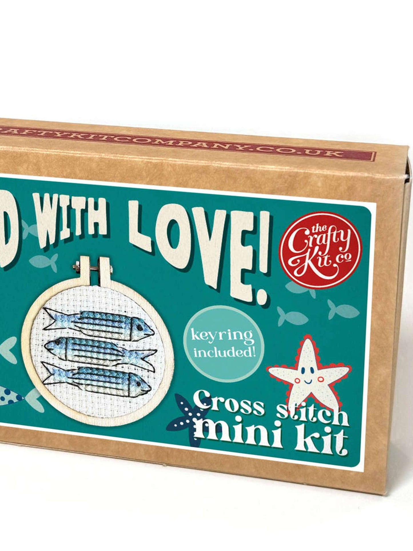 Packed with Love! Mini Matchbox Cross Stitch Kit