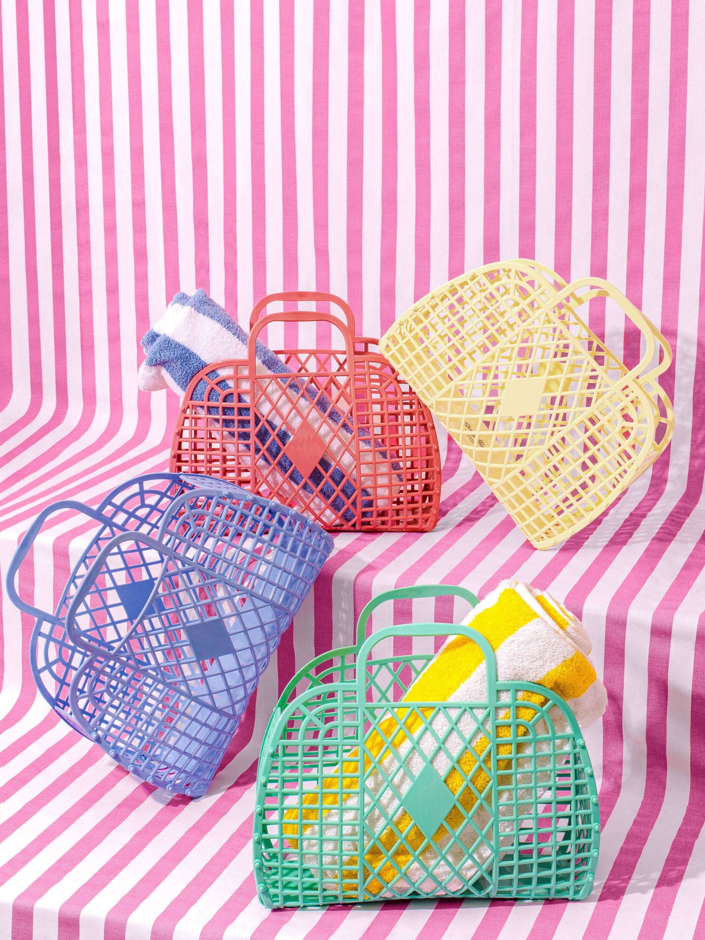 Retro Basket Jelly Bag - Large