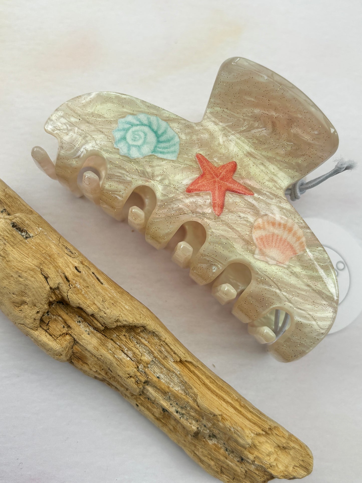 Pretty Seashells Hair Claw Clip