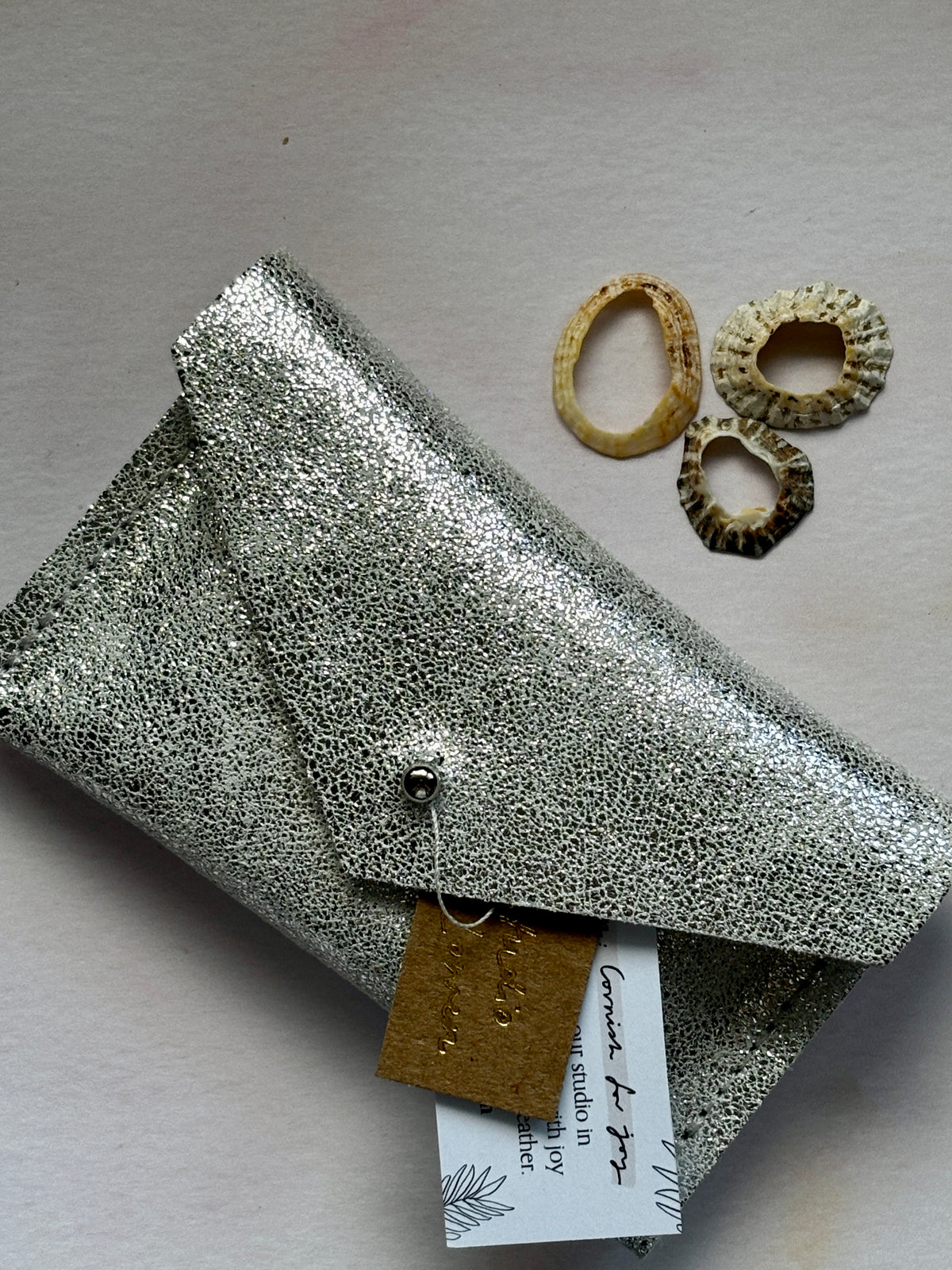 Handmade Leather Card Holder Purse