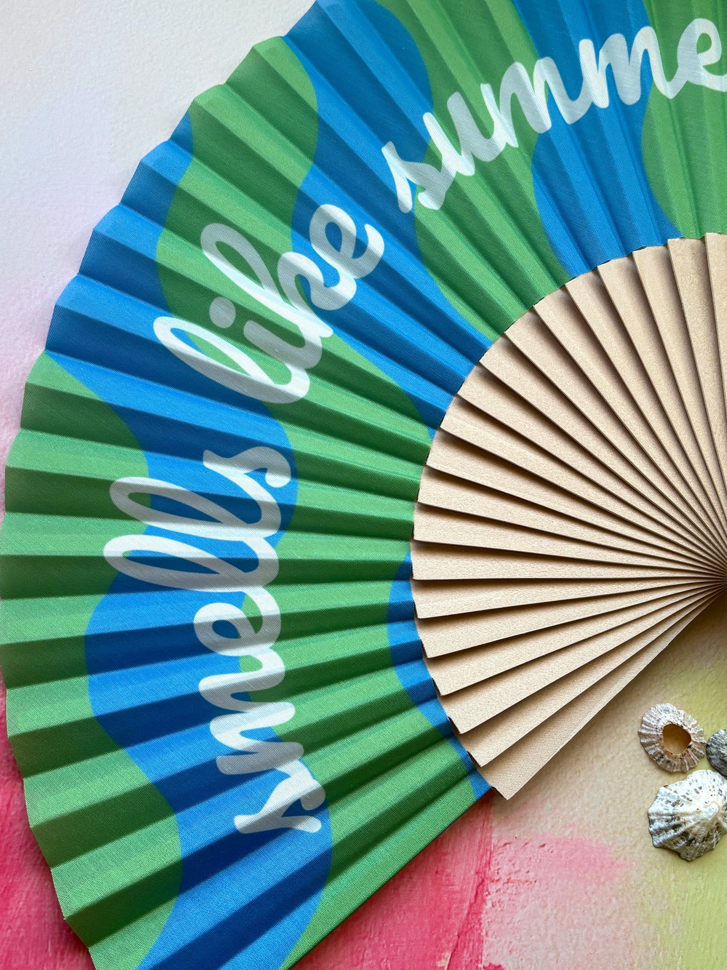 Smells Like Summer Folding Fan
