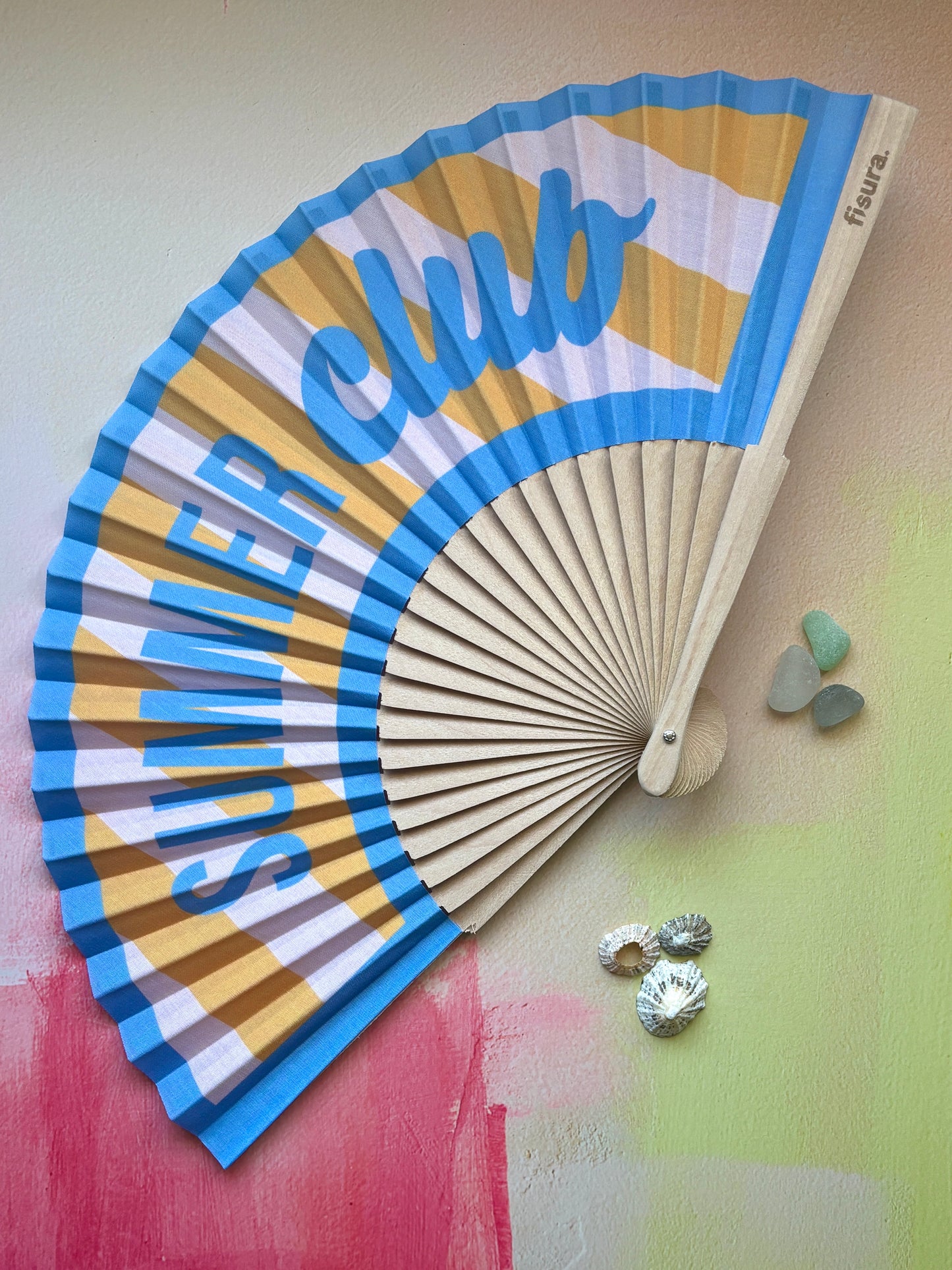Summer Club Folding Fan