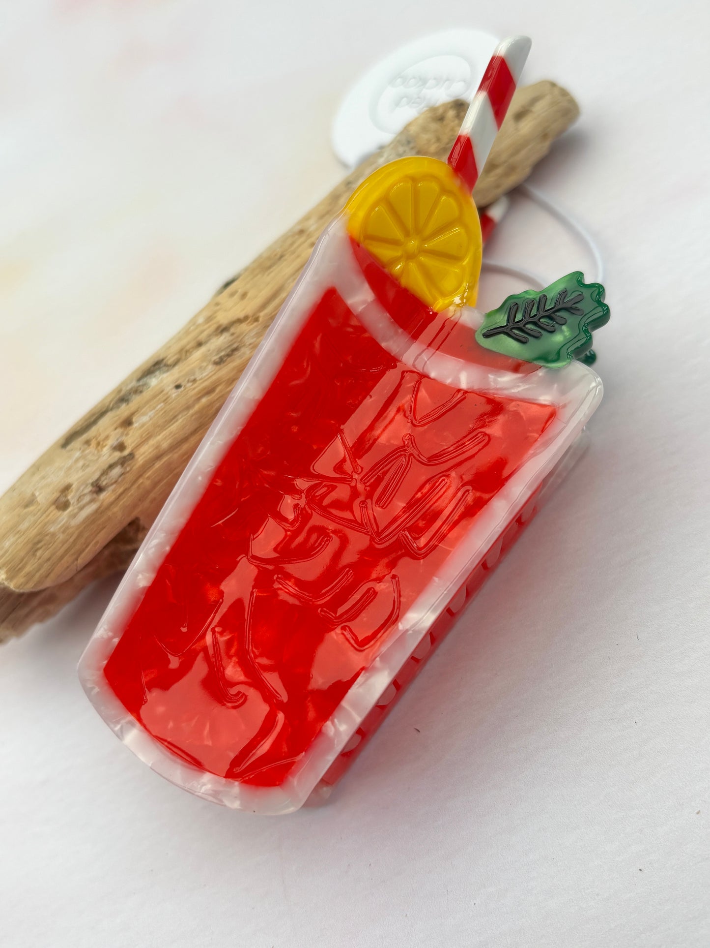 Fruit Cocktail Hair Claw Clip