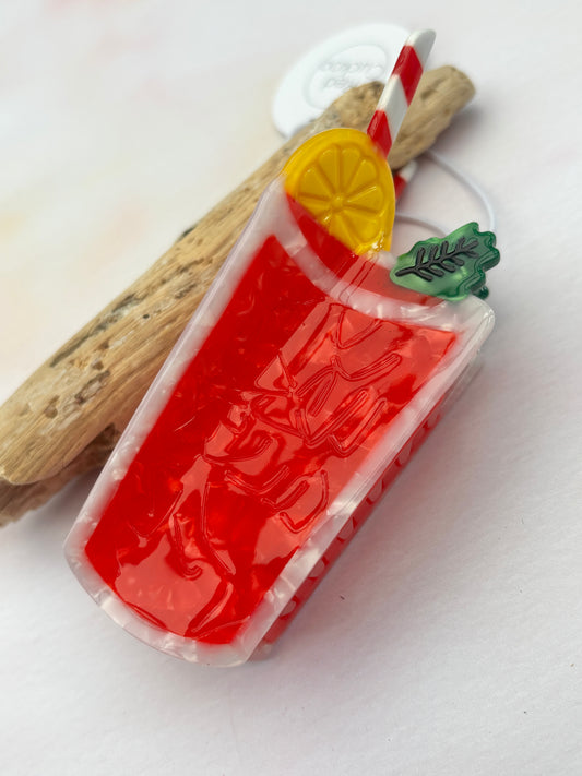 Fruit Cocktail Hair Claw Clip